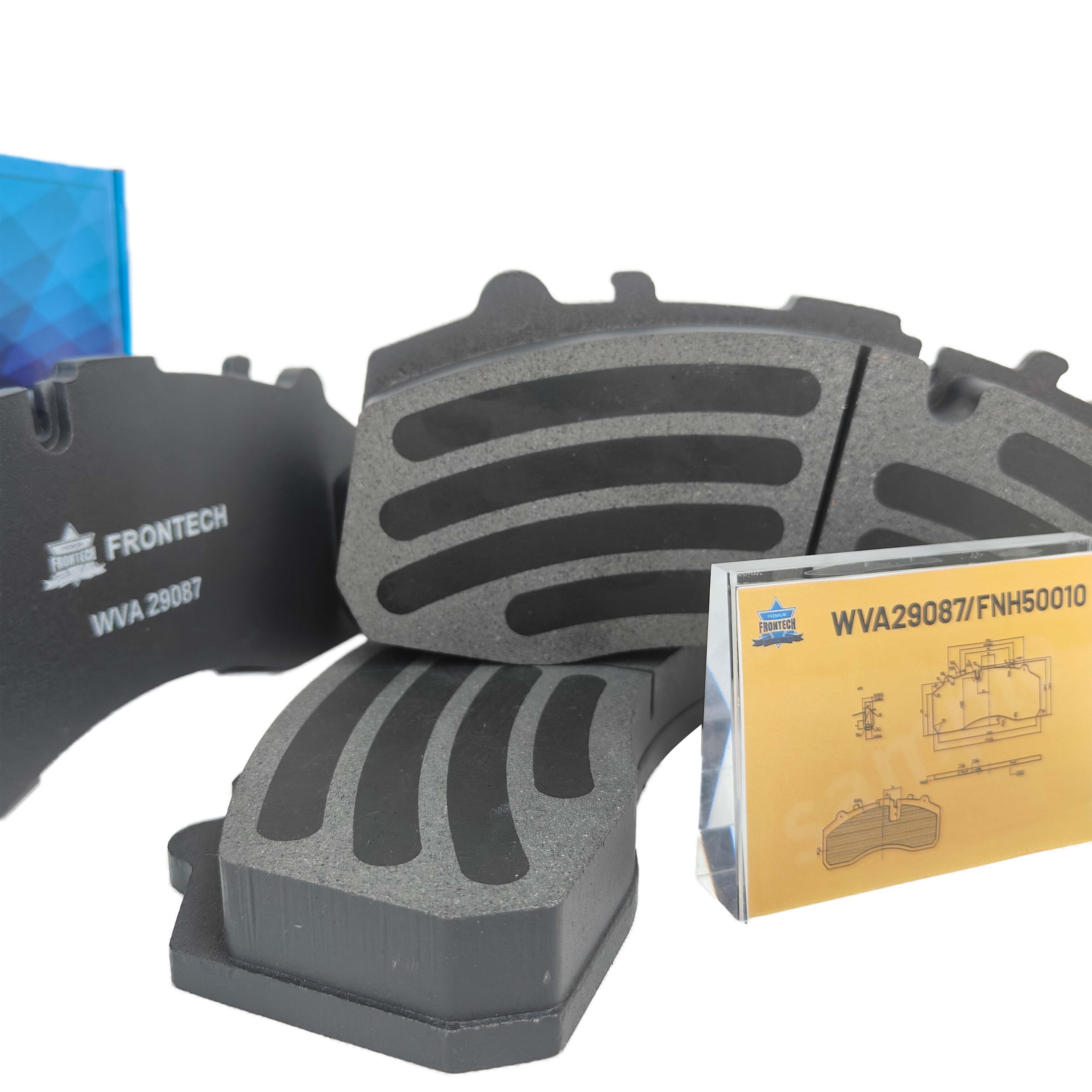 Premium Heavy Truck Brake Pads for Volvo Ford 350 Semi-Metal for Actros and FH Models 29109 29163 29179